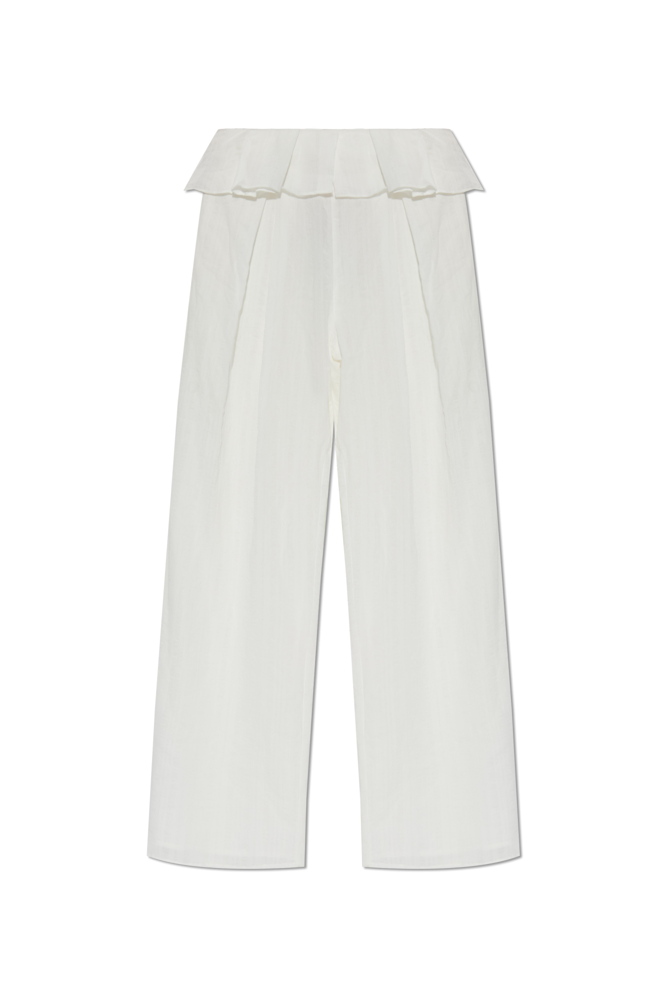 White Trousers Sisley Cult Gaia - Vitkac AS